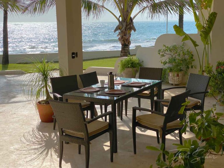 Dominican Republic Vacation Home House C1 Beachfront Terrace