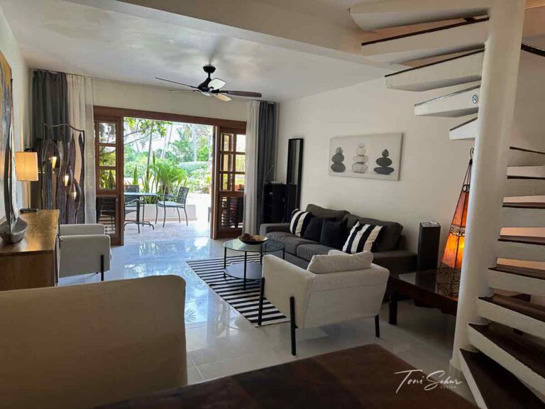 Dominican Republic Vacation Home House C3 Livingroom
